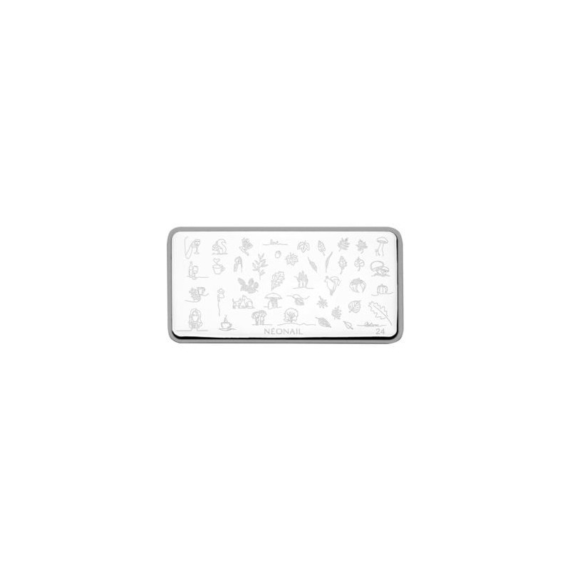 STAMPING - Stencil per nail art 24